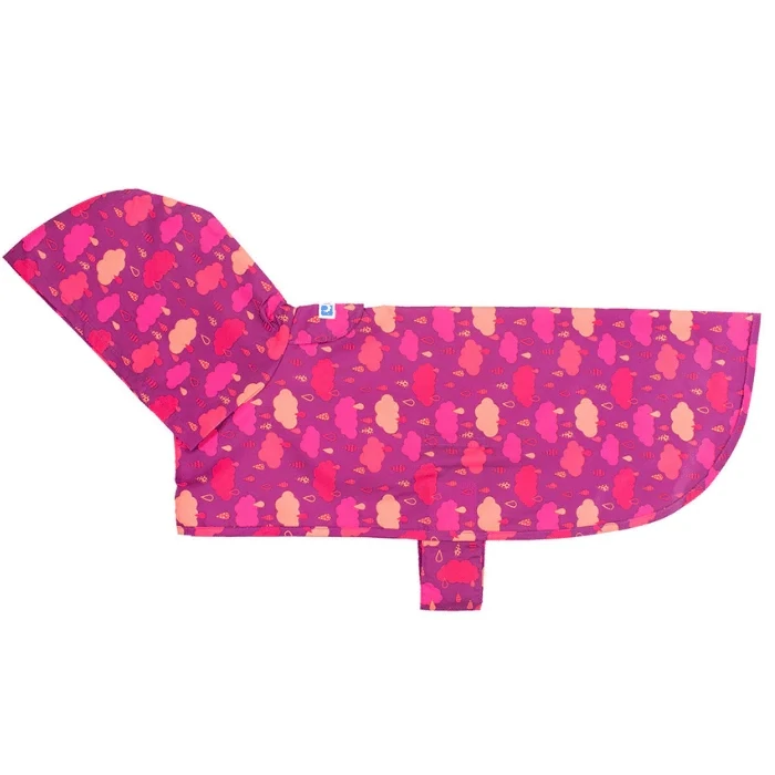 Rc Pets Packable Rain Poncho L Raindrops
