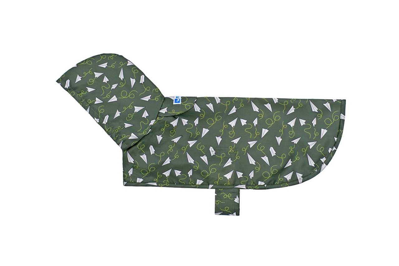 Rc Pets Packable Rain Poncho XS Paper Planes