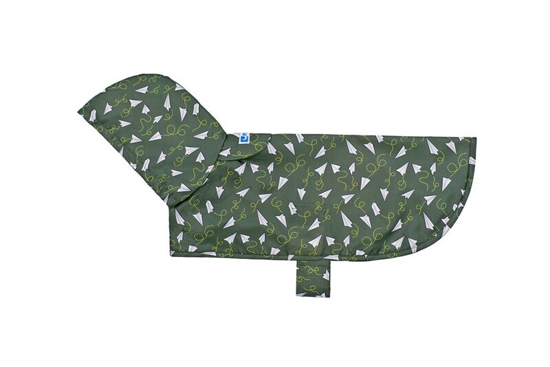 Rc Pets Packable Rain Poncho XS Paper Planes