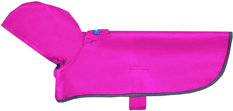 Rc Pets Packable Rain Poncho Rasberry XS