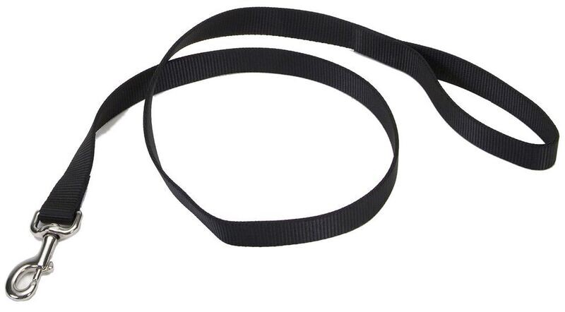 Coastal Single Ply Nylon Leash Black