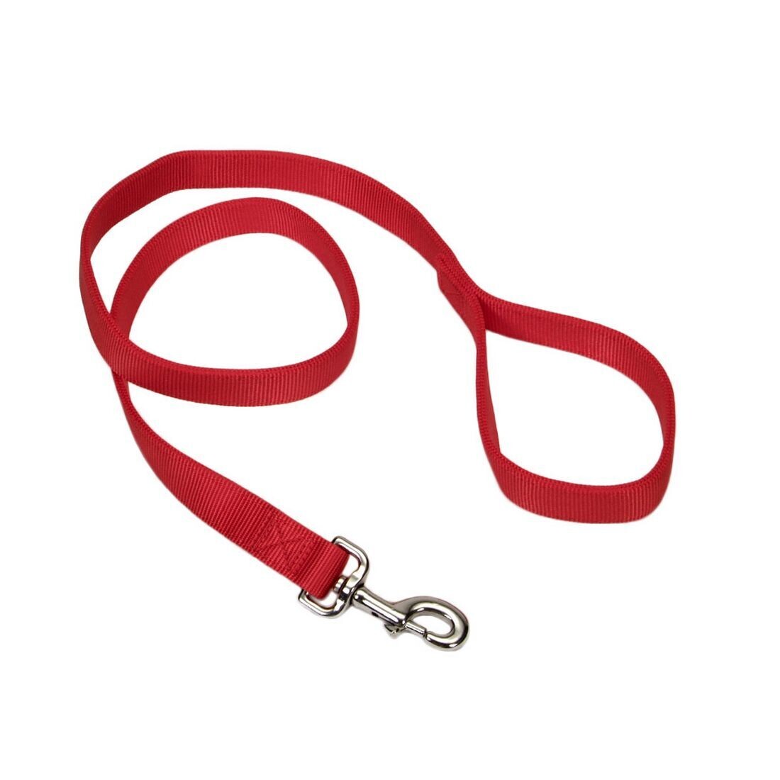Coastal Double Ply Nylon Leash Red Dog