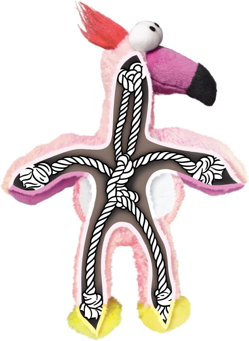 Kong Wild Knots Toucan S/M Dog Toy