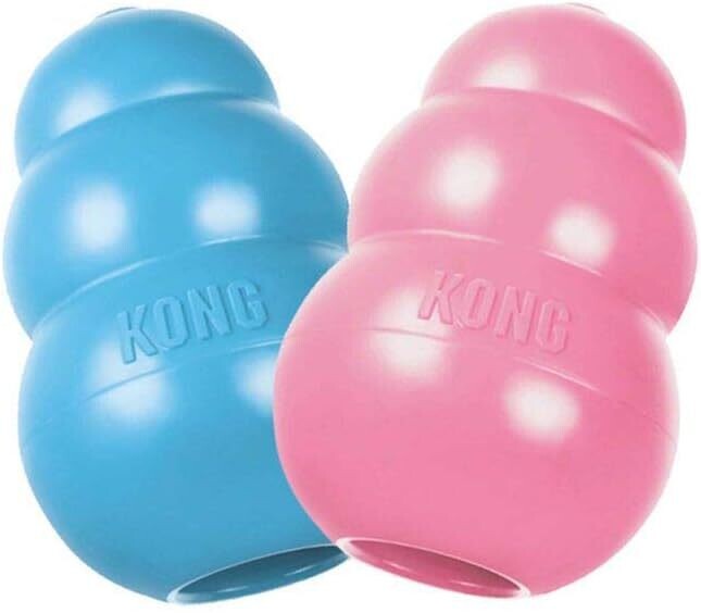 Kong Puupy X-Small Natural Teething Rubber