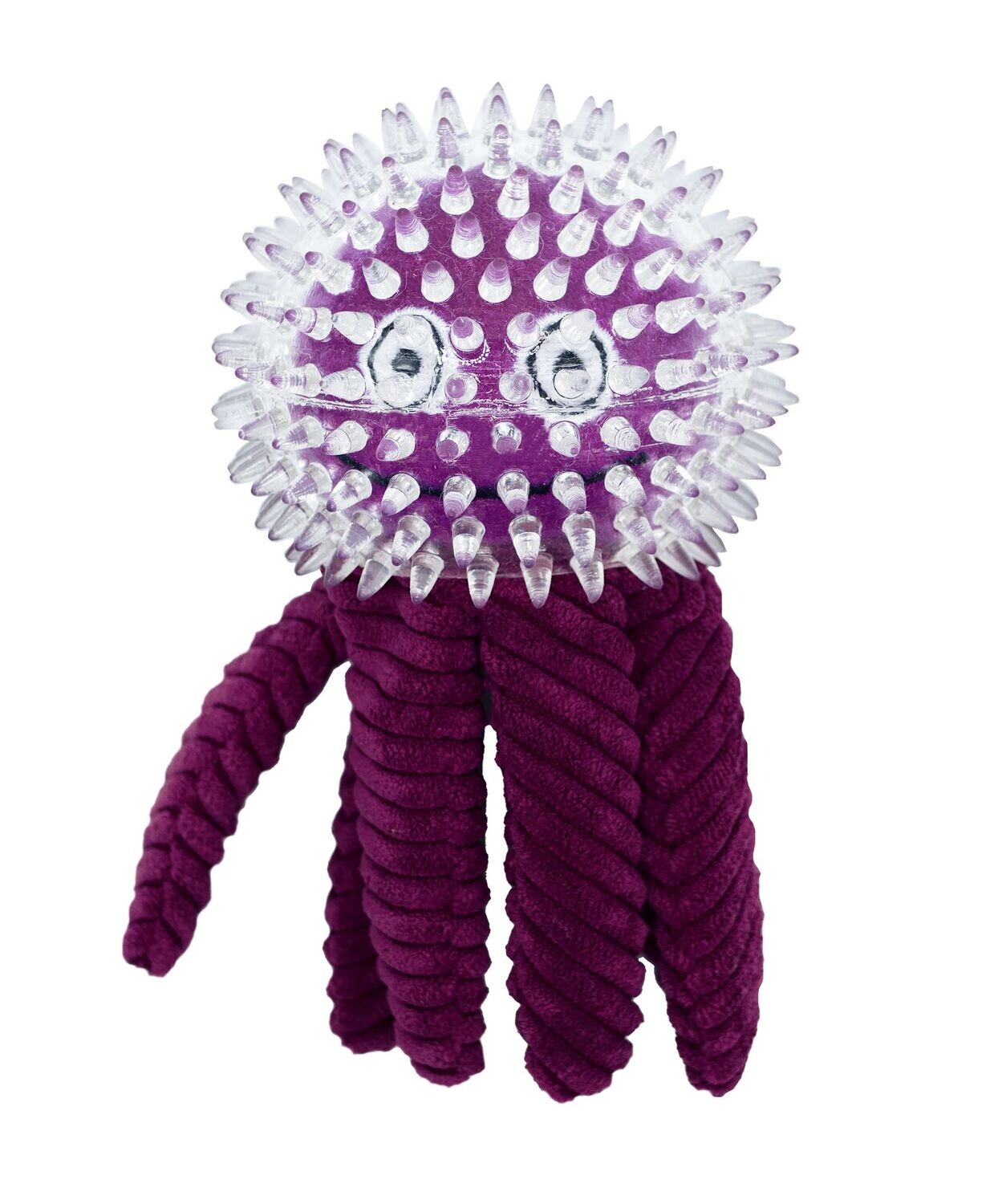 Bud'z Toy In A Toy Dog Toy Octopus Purple