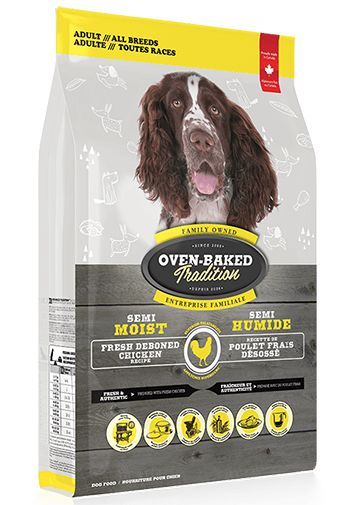 Oven-baked Tradition Adult Semi Moist Chicken Dog 20lb