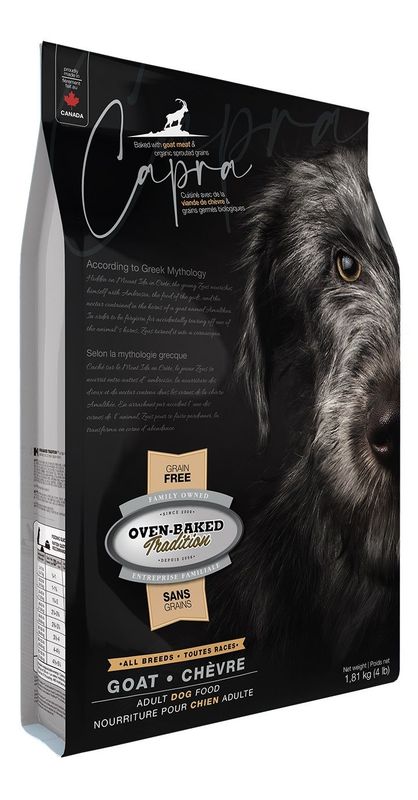 Oven-Baked Tradition Capra All Breeds Goat Dry Dog Food 4lb