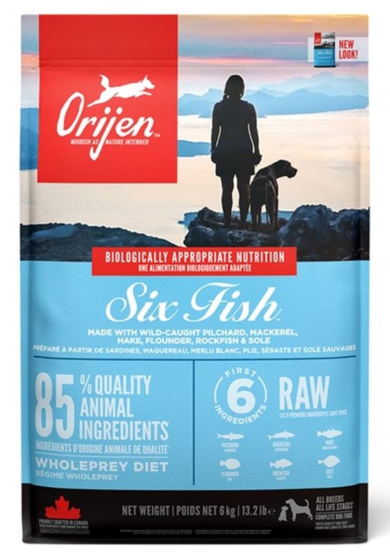 Orijen Six Fish 6kg Dog
