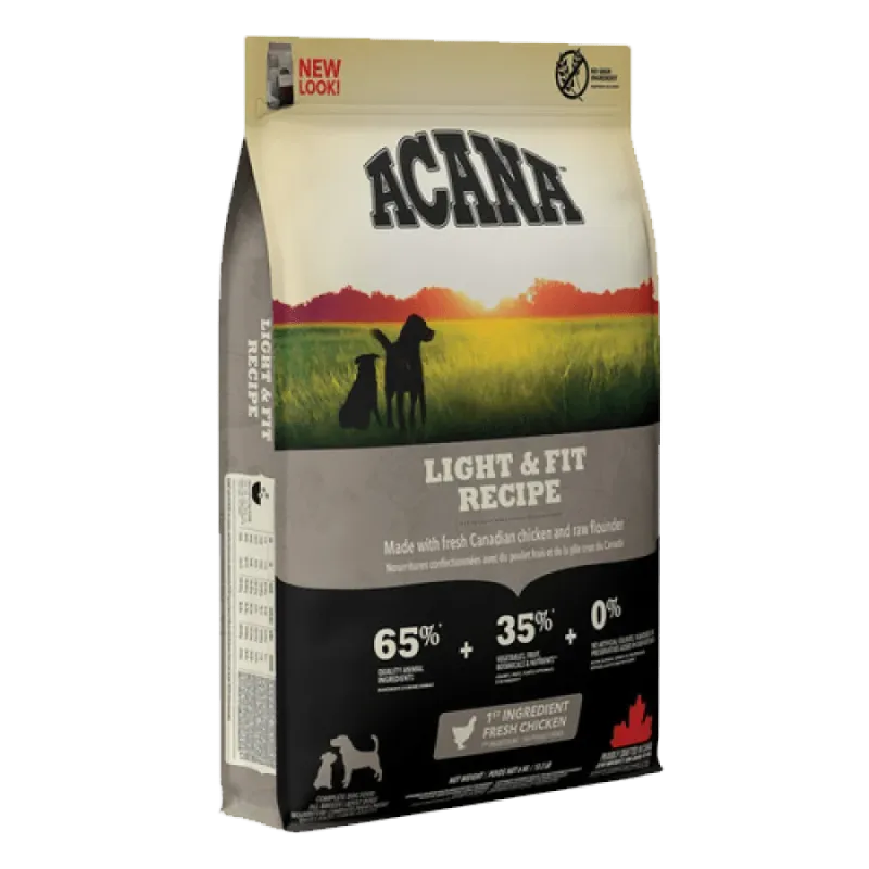 Acana Light & Fit Dog Dry Food 6kg