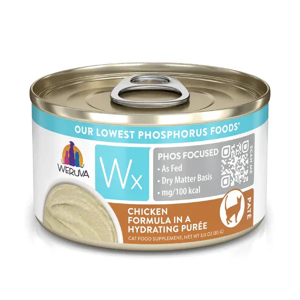 Weruva Low Phosphorus Chicken Formula Wet Cat Food 3oz