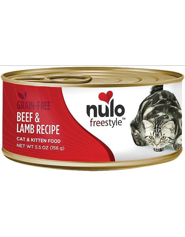 Nulo Beef & Lamb Wet Cat Food 5.5oz