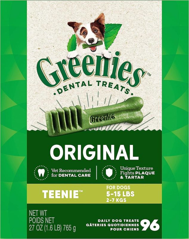 Greenies Teenie Dog Dental Treat 96