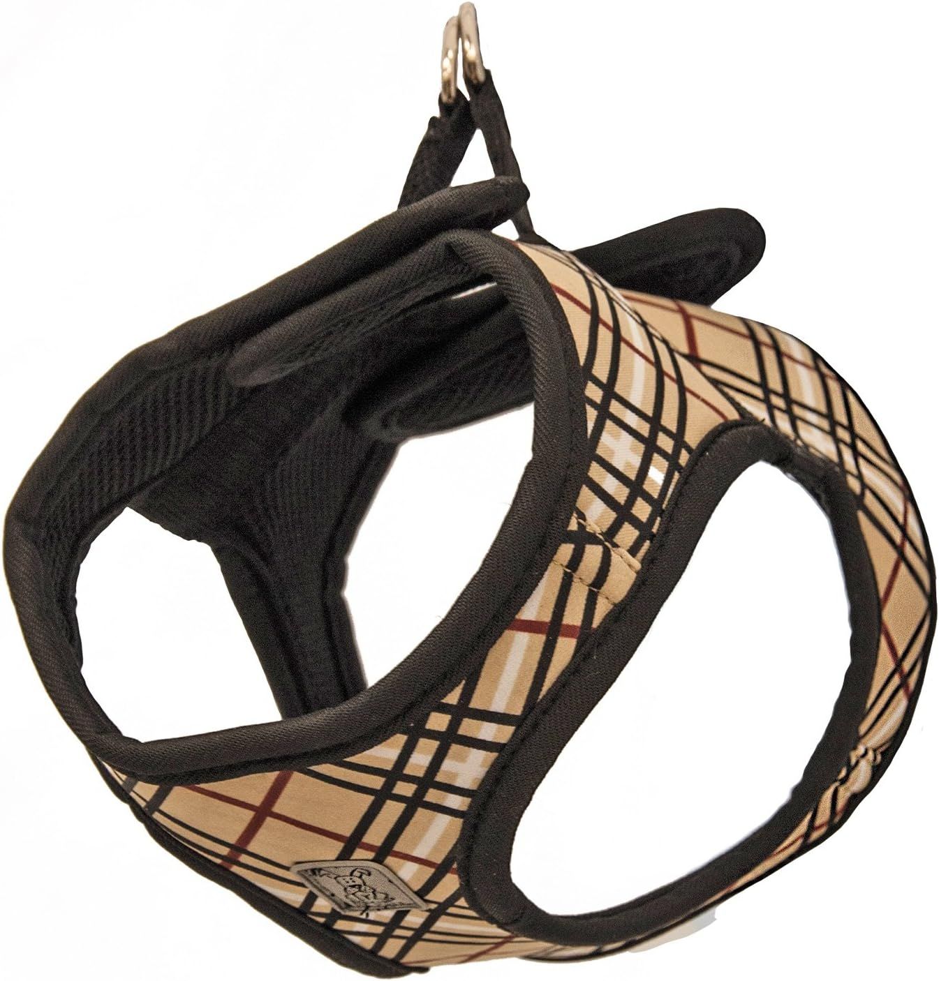 RC Pet Step-in Cirque Dog Harness Tan Tartan XL