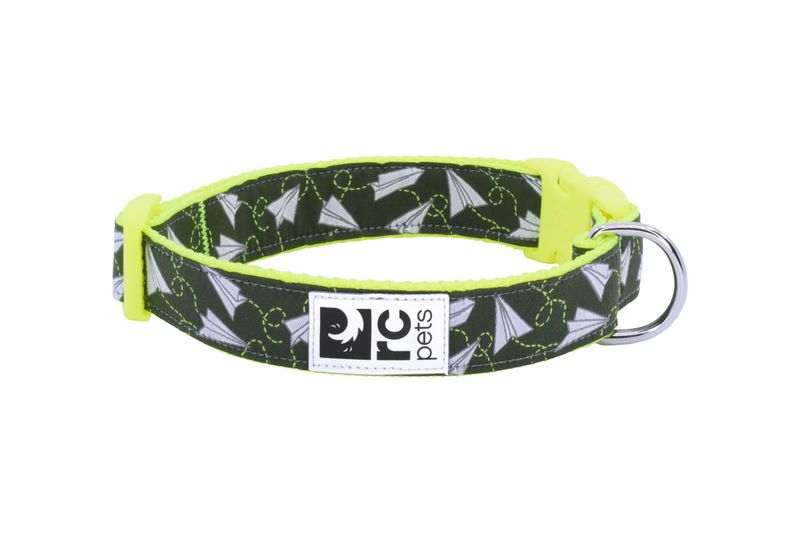RC Pet Clip Collar XS 5/8 7" -9" Paper Plane