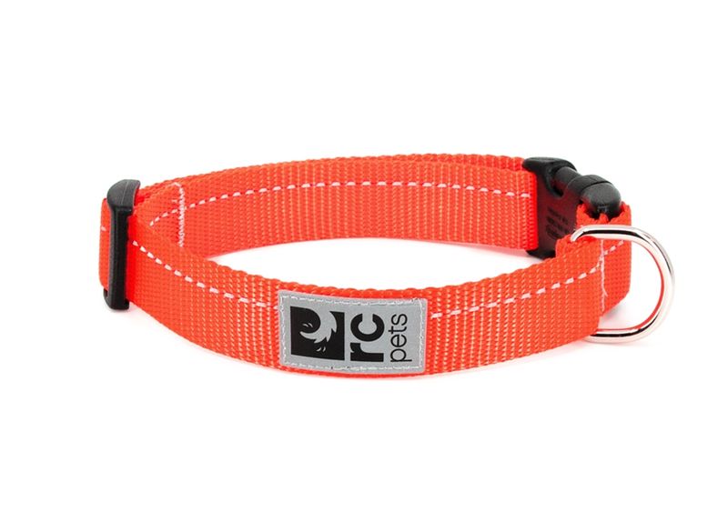 RC Pet Primary Clip Collar S 3/4  9"-13" Orange
