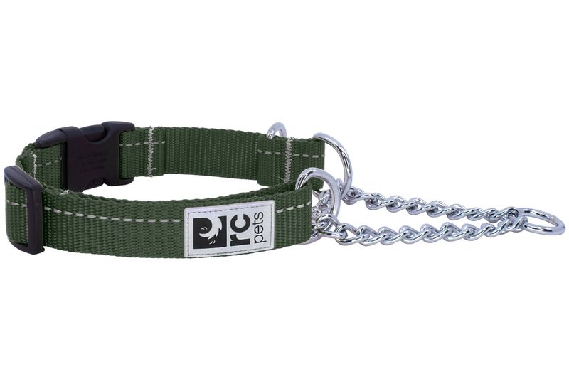 RC Pet Primary Training Clip Collar  S 3/4 11"-14"  Dark Olive