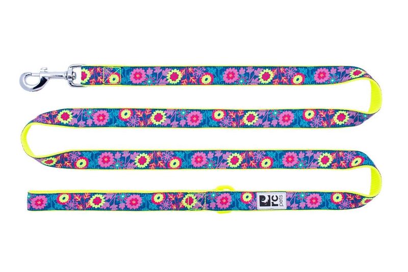 Rcpets 3/4x6" Flower Power Dog Leash