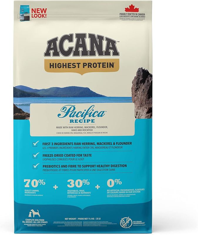 Acana Pacifica Dog Food 11.4kg