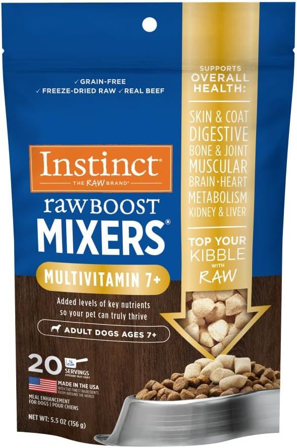 Instinct Raw Boost Mixers Multivitamin 7+ Dogs