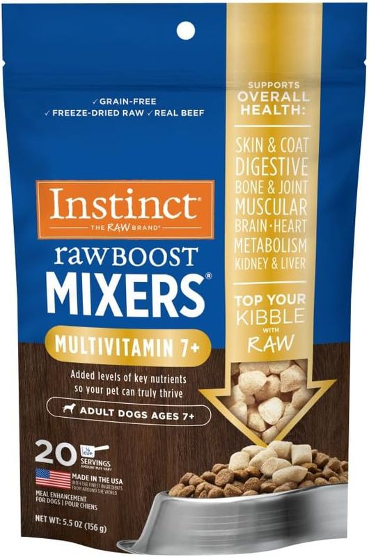 Instinct Raw Boost Mixers Multivitamin 7+ Dogs