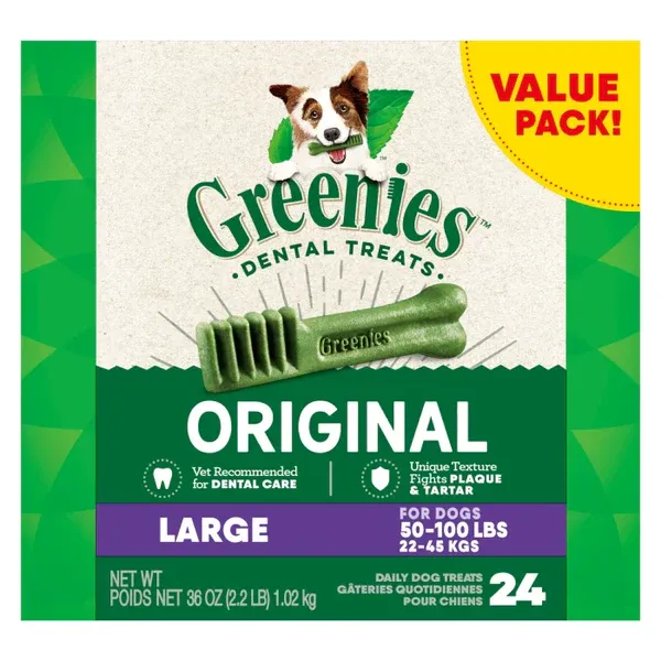 Greenies Original Dental Treats Large 24