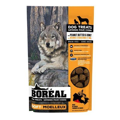 Boreal Dog Treats With Peanut Butter & Honey Soft
