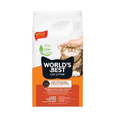 World's Best Cat Litter Low Tracking & Dust Control 14lb