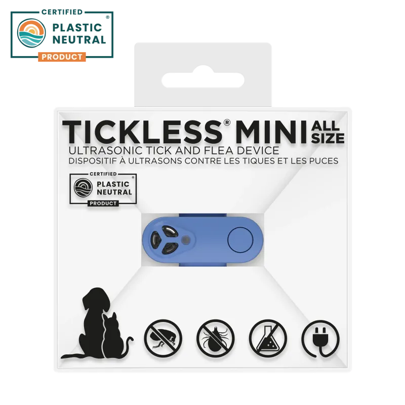Tickless Mini Rechargeable Blue