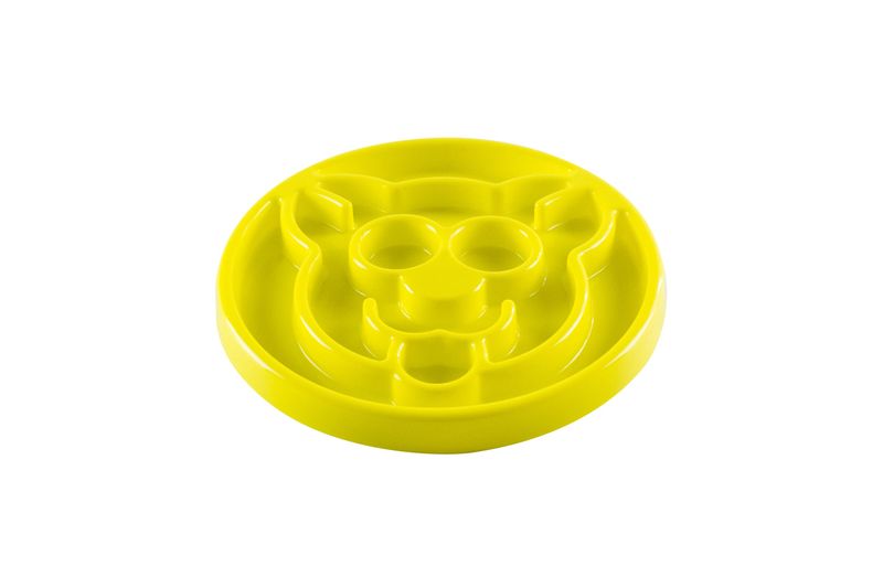 Be One Breed Slow Feeder Cat Yellow