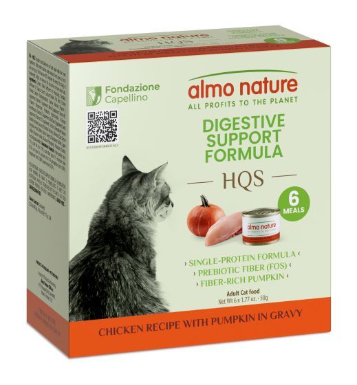 Almo Nature Digestive Support Formula Chicken With Pumpkin 6x50g
