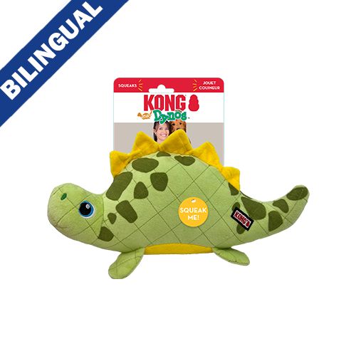 Kong Dynos Roars Green Dog Toy