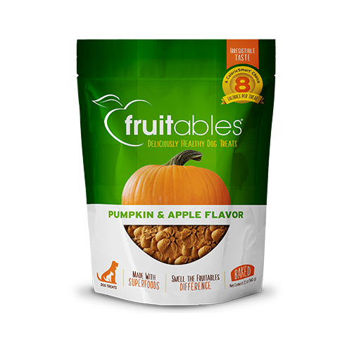 Fruitable Pumkin & Apple Flavor Dog Treat 12oz