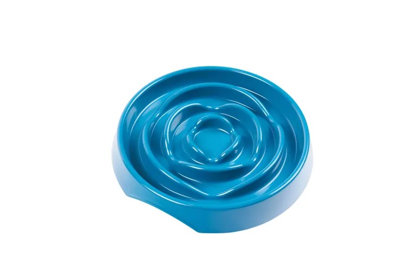 Messy Mutts Interactive Slow Feeder Blue 1.75cup