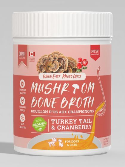 Charmy Mushroom Bone Broth Turkey Tail Cranberry