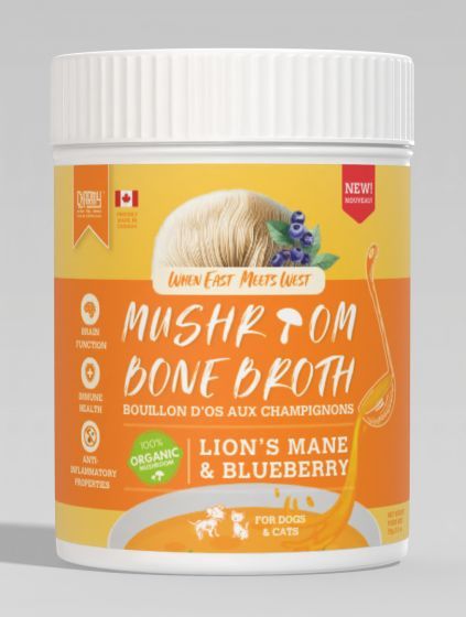 Charmy Mushroom Bone Broth Lion's Mane & Blueberry 70g