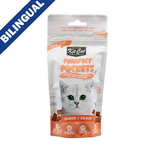 Kit Cat Salmon Crunchy Treats Cat
