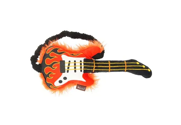 Play Plush 90s Classic Collection Electric Guitar Dog Toy