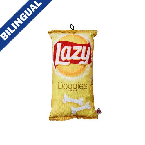 Spot Fun Food Lazy Doggie Chips Dog Toy