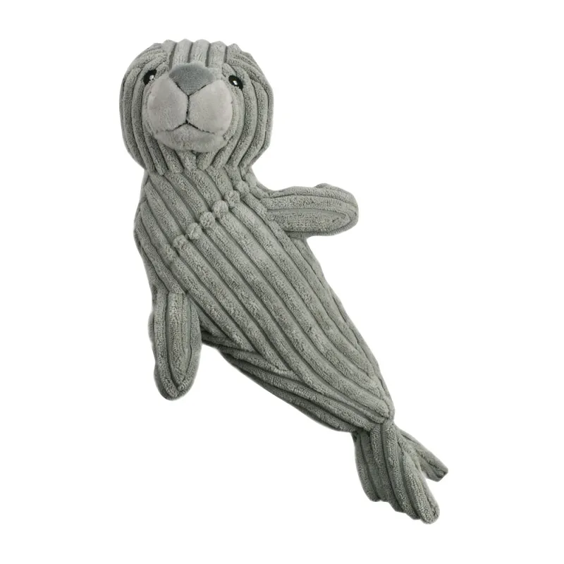 Tall Tails Plush Seal Squeak & Crunch Dog Toy