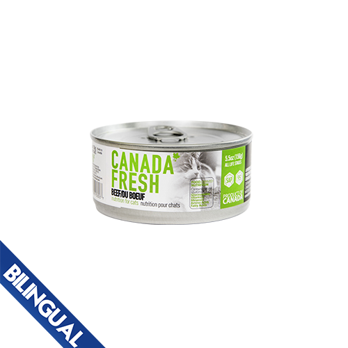 Canada Fresh Cat Wet Food Beef 5.5oz