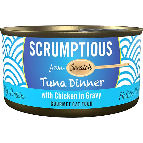 Scrumptious Tuna Dinner With Chicken In Gravy Gourmet Cat Food
