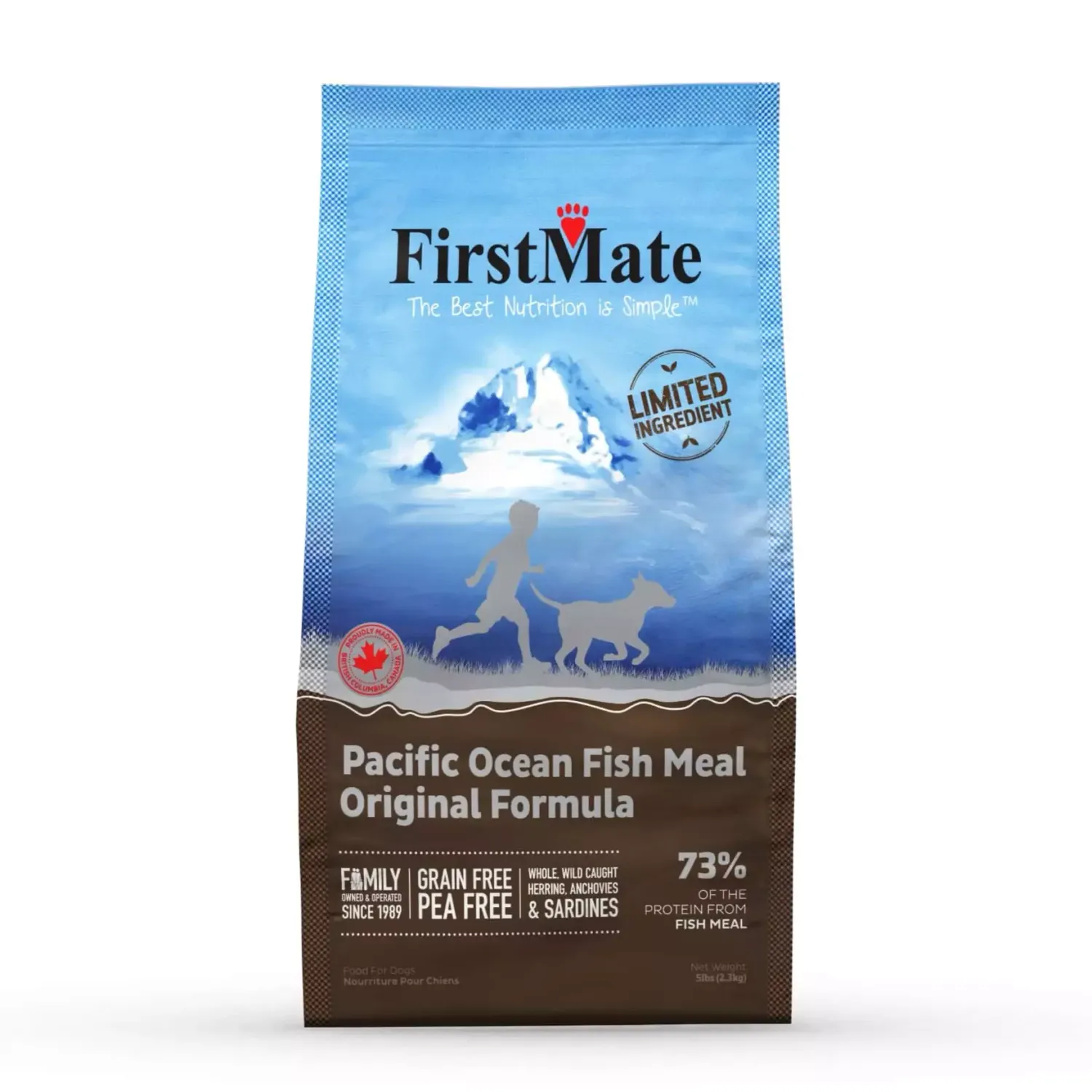 First Mate Grain Free LID Pacific Ocean Fish Dog 2.3kg