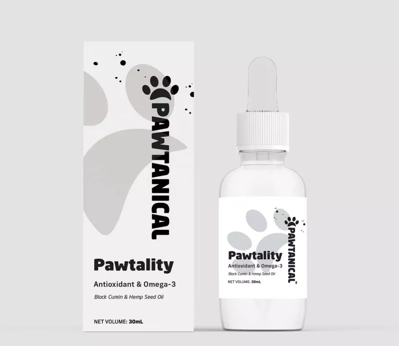 Pawtanical Pawtality Black Cumin & Hemp Seed Oil 30ml