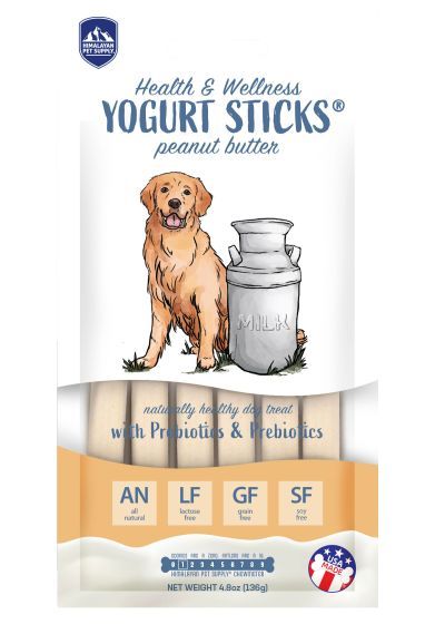 Himalayan Yogurt Sticks W Peanut Butter Dog Treat