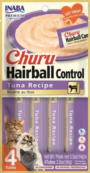 Inaba Churu Hairball Control Tuna Recipe