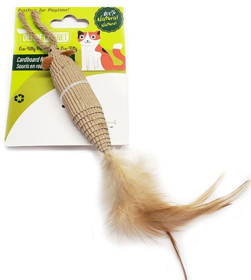 Define Planet Cardboard Roll Mouse Cat Toy