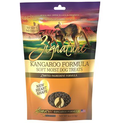 Zignature Kangaroo Soft Moist Dog Treat