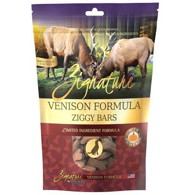Zignature Venison Ziggy Bars