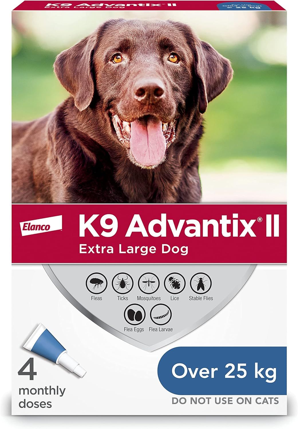 K9 Advantix II Over 25kg 4 Doses