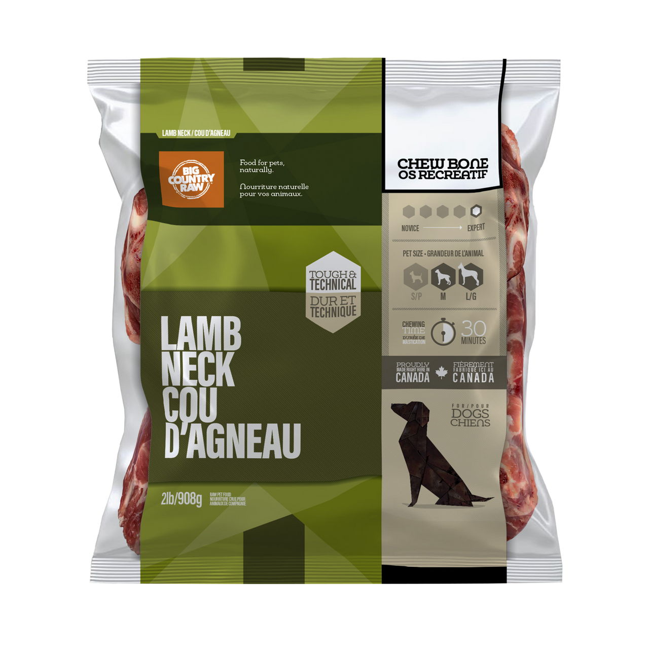 Bcr Lamb Neck 2lb